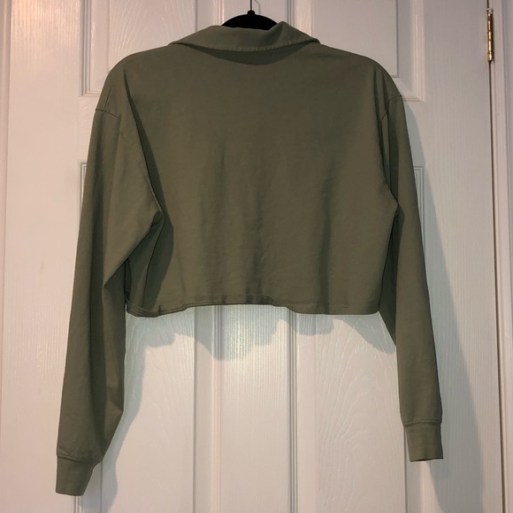 Aritzia Sunday best cropped long sleeve - Picture 3 of 3